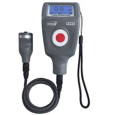 Linshang LS223 Wide Range 5000um Paint Powder Coating Thickness Gauge Dry Film Thickness Meter For Ferrous Nonferrous Substrate LS223